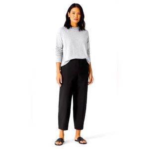 Organic Cotton / Hemp Black Lantern Pants